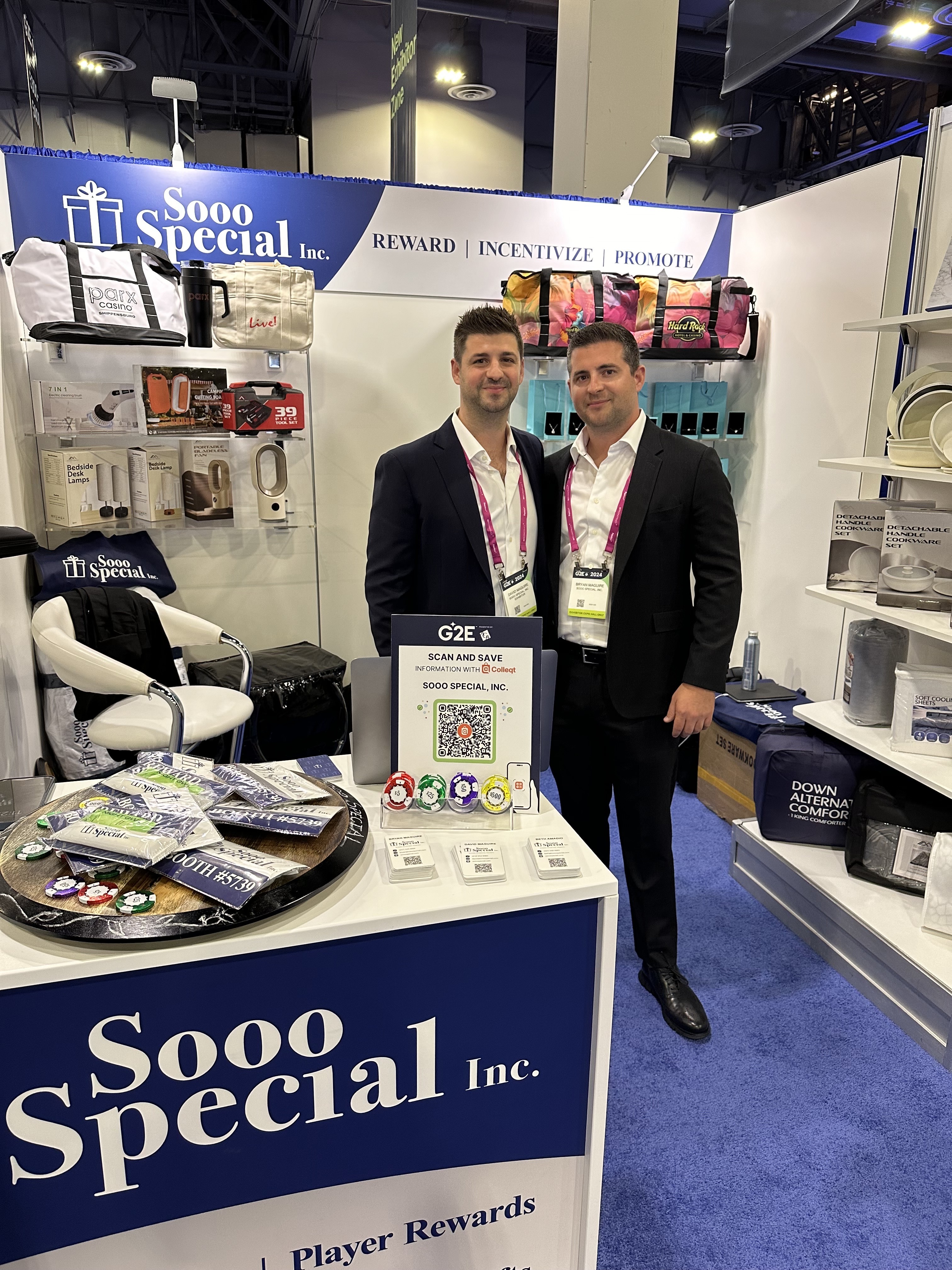 David Maguire and Bryan Maguire at G2E