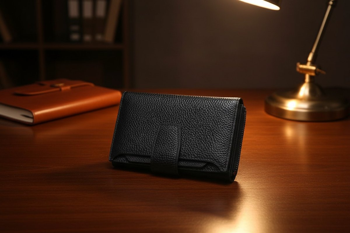 RFID Blocking Leather Wallet